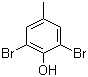 structure of CAS# 2432-14-6, 2,6-Dibromo-4-methylphenol;2,6-Dibromo-p-cresol