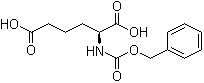 structure of CAS# 24325-14-2, N-Benzyloxycarbonyl-L-alpha-aminoadipic acid;N-Benzyloxycarbonyl-L-homoglutamic acid