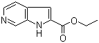 structure of CAS# 24334-19-8, Ethyl 1H-pyrrolo[2,3-c]pyridine-2-carboxylate;1H-Pyrrolo[2,3-c]pyridine-2-carboxylic acid ethyl ester
