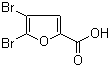 2,3-Dibromofuran-5-carboxylic acid molecular structure (CAS 2434-03-9)