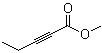 2-Pentynoic acid methyl ester molecular structure (CAS 24342-04-9)