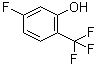 结构式 CAS# 243459-91-8, 5-氟-2-三氟甲基苯酚