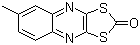 Chinomethionate molecular structure (CAS 2439-01-2)