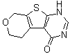 1,5,6,8-Tetrahydro-4H-pyrano[4',3':4,5]thieno[2,3-d]pyrimidin-4-one molecular structure (CAS 243968-07-2)