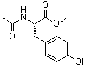 N-Acetyl-L-tyrosine methyl ester molecular structure (CAS 2440-79-1)