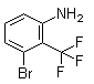 结构式 CAS# 244246-71-7, 3-溴-2-(三氟甲基)苯胺