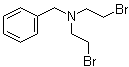structure of CAS# 24468-88-0, N,N-Bis(2-bromoethyl)benzylamine