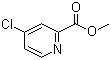 Methyl 4-chloropicolinate molecular structure (CAS 24484-93-3)