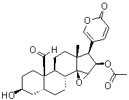 19-Oxocinobufagin molecular structure (CAS 24512-59-2)