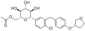 结构式 CAS# 2452301-09-4, 恩格列净甲基乙酸酯