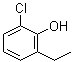 2-Chloro-6-ethylphenol molecular structure (CAS 24539-93-3)