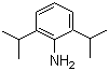 结构式 CAS# 24544-04-5, 2,6-二异丙基苯胺