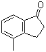 结构式 CAS# 24644-78-8, 4-甲基-1-茚酮
