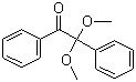 2,2-Dimethoxy-2-phenylacetophenone molecular structure (CAS 24650-42-8)