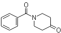 结构式 CAS# 24686-78-0, 1-苯甲酰基-4-氧代哌啶