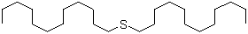 结构式 CAS# 2469-45-6, 正十二烷基硫醚