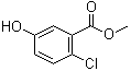 structure of CAS# 247092-10-0, 2-Chloro-5-hydroxybenzoic acid methyl ester;Methyl 2-chloro-5-hydroxybenzoate