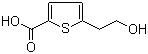 5-(2-Hydroxyethyl)-2-thiophenecarboxylic acid molecular structure (CAS 247128-25-2)