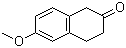 6-甲氧基-3,4-二氢-1H-2-萘酮分子结构 (CAS 2472-22-2)