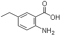 2-氨基-5-乙基苯甲酸分子结构 (CAS 2475-82-3)