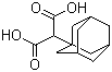 结构式 CAS# 24779-68-8, 1-金刚烷基丙二酸