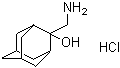 2-Aminomethyl-2-adamantanol hydrochloride molecular structure (CAS 24779-98-4)