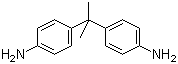结构式 CAS# 2479-47-2, 2,2-双(4-氨基苯基)丙烷