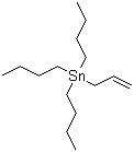 structure of CAS# 24850-33-7, Allyltributyltin;Tributyl-2-propenylstannane