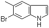 structure of CAS# 248602-16-6, 6-Bromo-5-methylindole;6-Bromo-5-methyl-1H-indole
