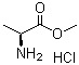 L-Alanine methyl ester hydrochloride molecular structure (CAS 2491-20-5)