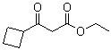 3-环丁基-3-氧代丙酸乙酯分子结构 (CAS 24922-01-8)