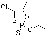 structure of CAS# 24934-91-6, Chlormephos;Dotan; MC 2188; O,O-Diethyl S-(chloromethyl) dithiophosphate; S-Chloromethyl O,O-diethyl phosphorothiolothionate