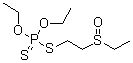 结构式 CAS# 2497-07-6, 砜拌磷