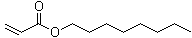 structure of CAS# 2499-59-4, Octyl acrylate;1-Octyl acrylate; ENT 3827; NSC 5177; Octyl 2-propenoate