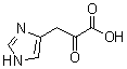 Imidazole-4-pyruvic acid molecular structure (CAS 2504-83-8)