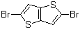 2,5-Dibromothieno[3,2-b]thiophene molecular structure (CAS 25121-87-3)