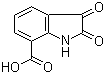 2,3-Dioxoindoline-7-carboxylic acid molecular structure (CAS 25128-35-2)