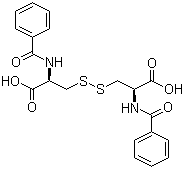 N,N'-Dibenzoyl-L-cystine molecular structure (CAS 25129-20-8)