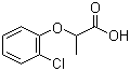 structure of CAS# 25140-86-7, 2-(2-Chlorophenoxy)propionic acid