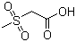 Methanesulfonylacetic acid molecular structure (CAS 2516-97-4)