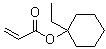 structure of CAS# 251909-25-8, 1-Ethyl-1-cyclohexyl acrylate