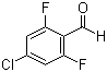 结构式 CAS# 252004-45-8, 4-氯-2,6-二氟苯甲醛