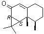 structure of CAS# 25274-27-5, Aristofone;(-)-Aristolone; 9-Aristolen-8-one;  Aristol-9(10)-en-8-one; (1aR,7R,7aR,7bS)-1,1a,4,5,6,7,7a,7b-Octahydro-1,1,7,7a-tetramethyl-2H-cyclopropa[a]naphthalen-2-one
