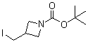 tert-Butyl 3-(iodomethyl)azetidine-1-carboxylate molecular structure (CAS 253176-94-2)