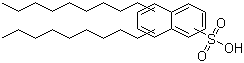 structure of CAS# 25322-17-2, Dinonylnaphthalenesulfonic acid;DNNSA