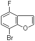 结构式 CAS# 253429-31-1, 7-溴-4-氟苯并呋喃