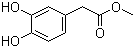 Methyl 3,4-dihydroxyphenylacetate molecular structure (CAS 25379-88-8)