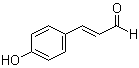 结构式 CAS# 2538-87-6, 4-羟基肉桂醛