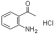 2'-Aminoacetophenone hydrochloride molecular structure (CAS 25384-14-9)