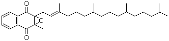 structure of CAS# 25486-55-9, Vitamin K1 2,3-epoxide;(2,3-Epoxyphytyl)menaquinone